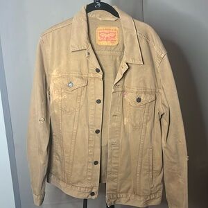 Levi’s custom distressed jacket - Large